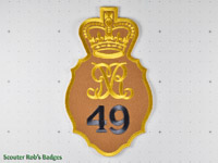 Click to enlarge SBFG 49th Regiment of Foot Shako Plate